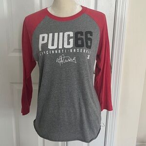 Cincinnati baseball shirt Puig 66